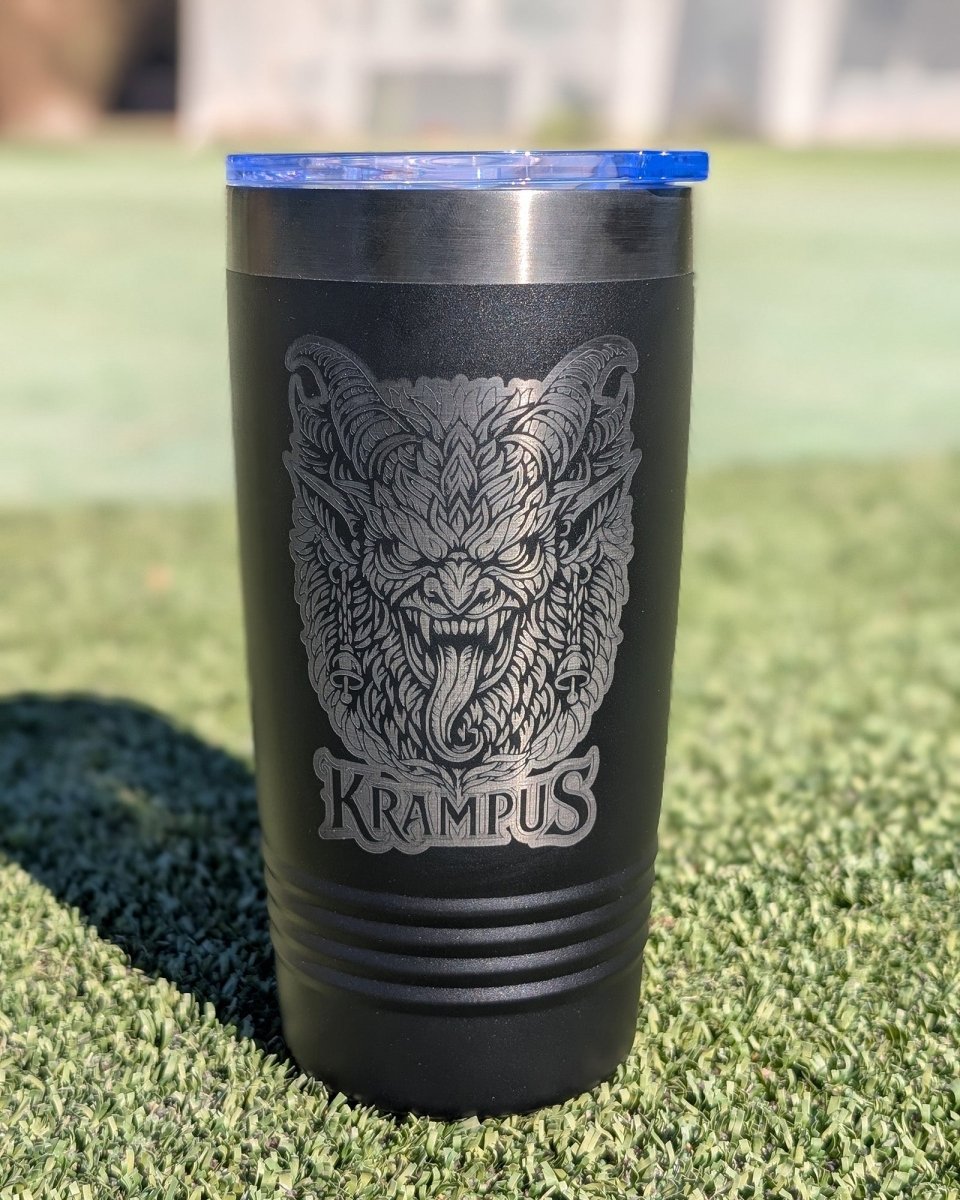 Krampus 20 oz Tumbler - CreepyMugs.com