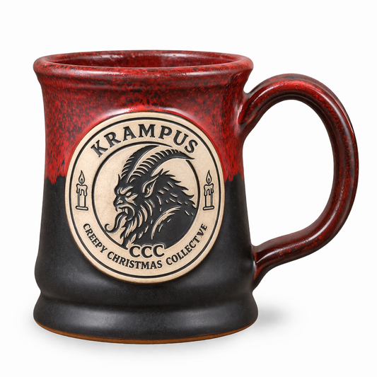 Krampus Mug | Handmade Deneen Pottery Christmas Mug
