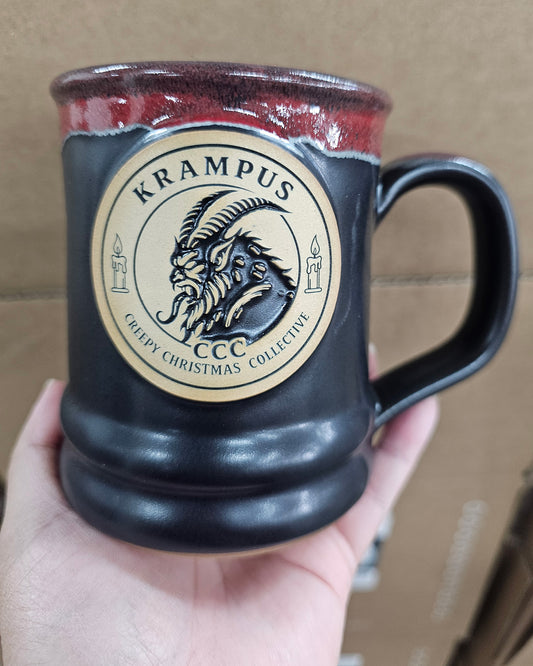 Krampus Mug | Handmade Deneen Pottery Christmas Mug