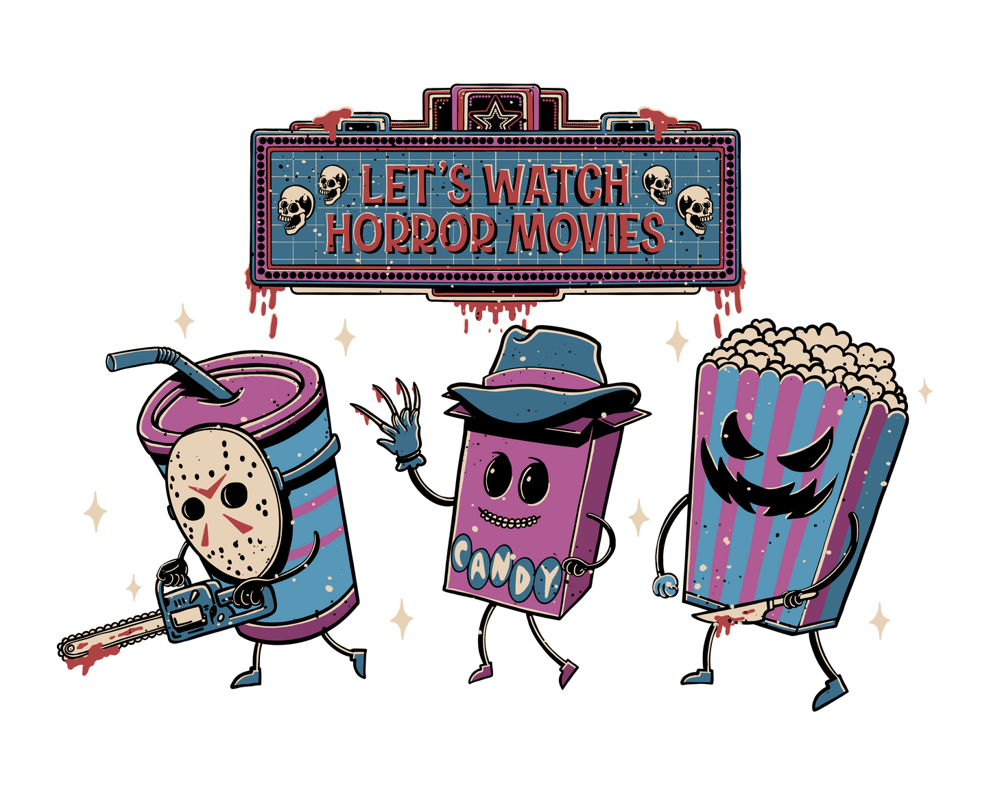 Let's Watch Horror Movies Mug
